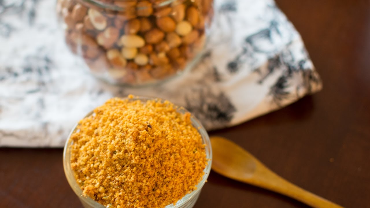 Shenga Chutney pudi | Peanut Chutney Powder | Swayam Paaka Recipes