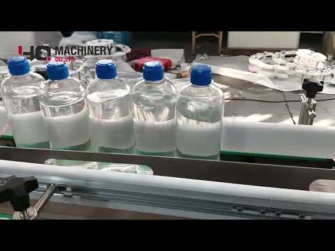 high speed rotary bottle cap tightener #capclosingmachine #bottle #capper #fyp