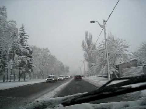 Belgrade snow ride - you can leave your hat on