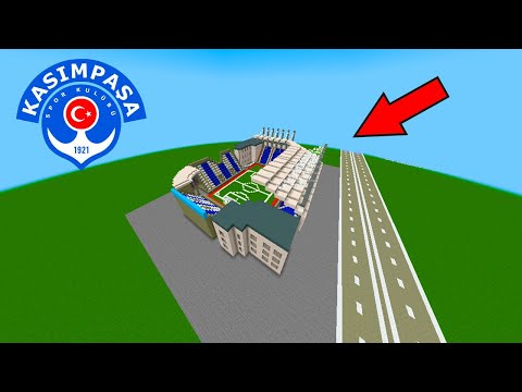 Minecraft RECEP TAYYİP ERDOĞAN STADYUMU -  KASIMPAŞA STADYUMU YAPIMI#keşfet #minecraft#stadyum