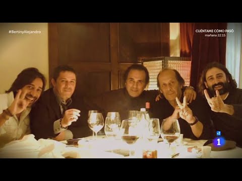 ALEJANDRO SANZ CUENTA TODO TODO A BERTIN OSBORNE DE COMO HABLO POR TELEFONO CON PACO ANTES DE MORIR