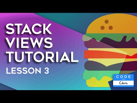 UIStackView Tutorial (2020) - Lesson 3