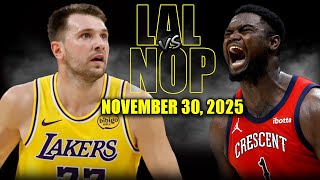 12월01일 LA레이커스 뉴올리언스 NBA 하이라이트