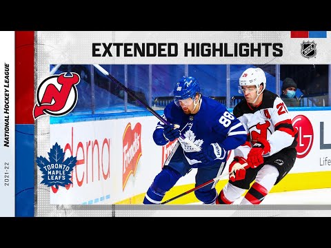 New Jersey Devils vs Toronto Maple Leafs Jan 31, 2022 HIGHLIGHTS