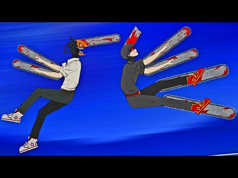 Black Denji vs Chainsaw Man, Guts Berserker Armor, Mikey & Draken - Drawing cartoons 2
