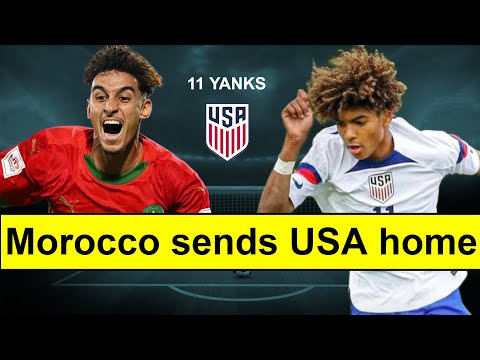 USA penalty heartbreak in Morocco loss l FIFA Under-17 World Cup