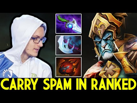 MIRACLE [Phantom Lancer] Imba Hero Carry Spam in Ranked 7.26 Dota 2
