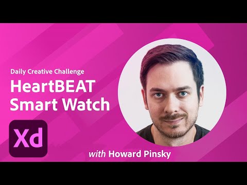 Adobe XD Daily Creative Challenge - HeartBEAT Smart Watch | Adobe Creative Cloud
