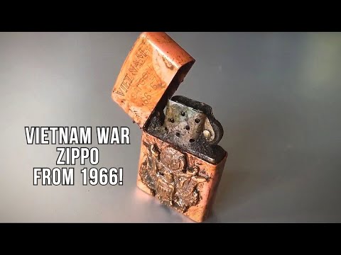 Zippo Lighter Restoration - Vietnam War 1966