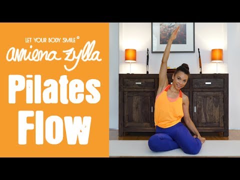 Pilates Flow Workout - Flowing sequence with Amiena Zylla
