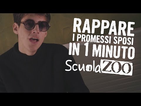 Come RIPETERE i PROMESSI SPOSI in 1 MINUTO #ScuolaZoo