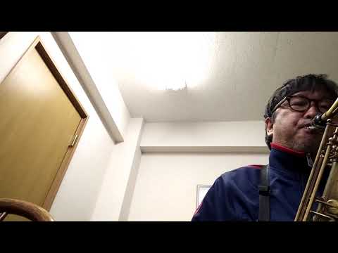 海の見える街　久石譲　サックスで吹いてみた