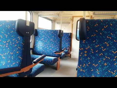 Jízda osobním vlakem číslo 6411 Ústí nad Labem Západ směr Lysá nad Labem.