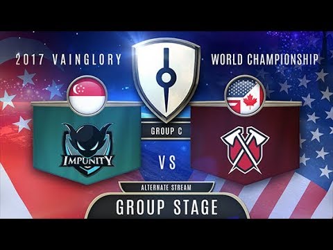 Impunity (SEA) VS Tribe (NA) - Razer 2017 Vainglory World Championship - Group Stage