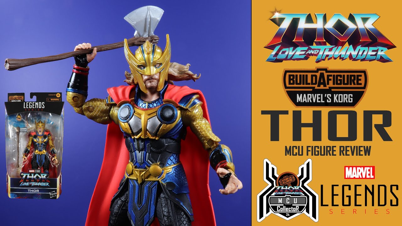 Marvel Legends THOR Love and Thunder Korg BAF Wave Thor 4 MCU Figure Review