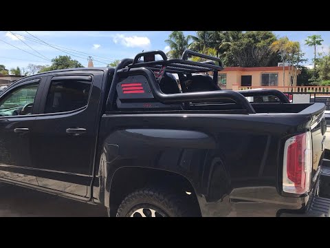ROLL BAR INSTALLATION FOR GMC CANYON 2020 PICKUP TRUCK
