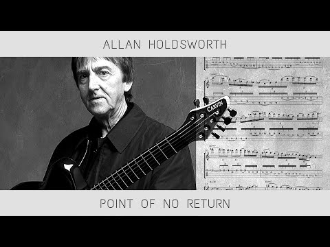[Jean-Luc Ponty] Point Of No Return - Allan Holdsworth Solo Transcription