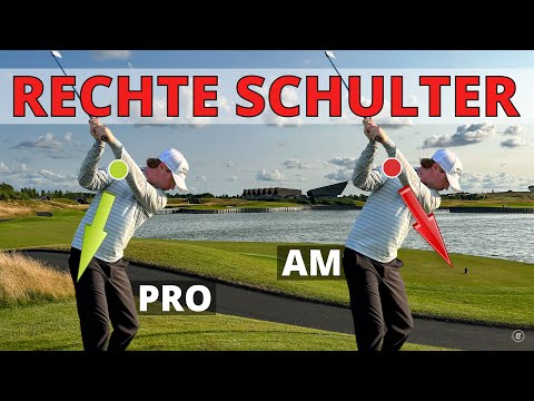 Die richtige Bewegung der rechten Schulter im Golfschwung (unverzichtbar!)