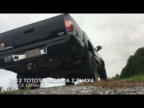 Toyota Tacoma 4 Cylinder Magnaflow Exhaust - 2.7L - 2012