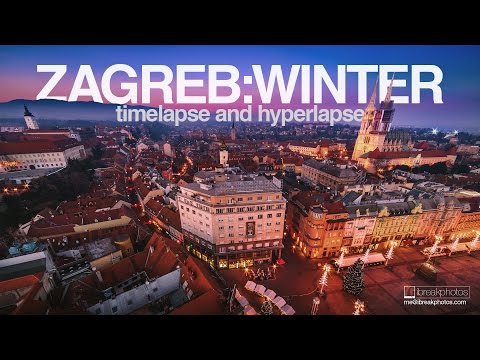 Discover the city of Zagreb on Winter in this new great hyperlapse video