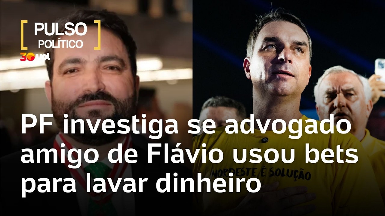  PF investiga se advogado amigo de Flávio Bolsonaro usou apostas online para lavar dinheiro