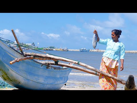 🐠මාළු ජාඩි 🐡Fish Jadi 🐠 Easy way to preserve fish/village fish curry/ village foods and village