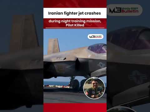 Iranian Fighter Jet Crashes During Night Training in Hamadan, One Pilot Dies