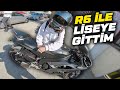 r6 ile okula gİtmek kardeŞİmİ okuldan aldim motovlog