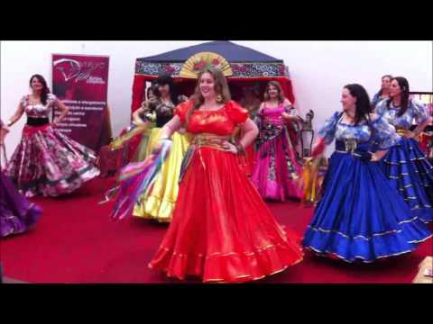 Domínio Cigano -  Dança com pandeiro -  Mundial Art 2013