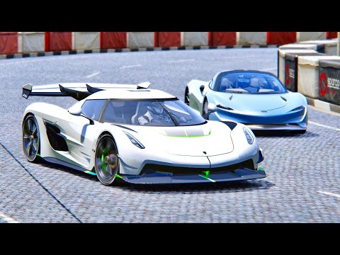 Koenigsegg Jesko vs McLaren Speedtail - Highlands