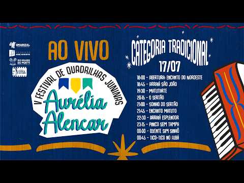 FESTIVAL DE QUADRILHA AURÉLIA DE ALENCAR 2026 - TRADICIONAL