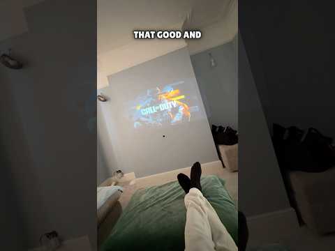 Gaming auf einem Projektor