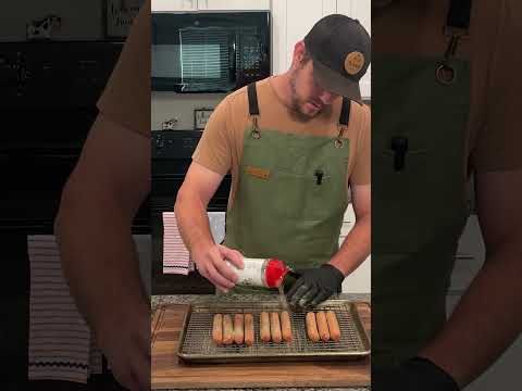 Hot Dog Burnt Ends #recteq #hotdog #burntends #snacks #snackrecipe