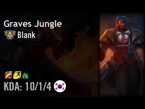 Graves Jungle vs Lee Sin - Blank - KR Challenger Path 6.6