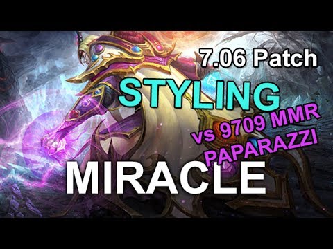 Miracle Invoker | vs Paparazzi Terrorblade | 7.06 Full Game
