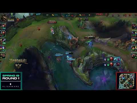Fnatic vs  Vitality / FNC vs VIT / Highlights GAME 3 /  Playoffs Round 1 / LEC Spring Split 2019