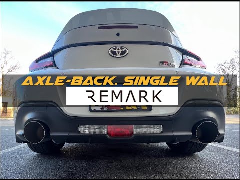 Review: Remark Axle-back (Single Wall) 22+ Toyota GR86/BRZ