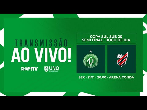 COPA SUL SUB-20 | CHAPECOENSE X ATHLETICO PARANAENSE | AO VIVO COM IMAGENS