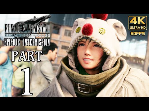 Final Fantasy VII Remake: Intergrade Walkthrough PART 1 (INTERmission DLC) @ 4K 60ᶠᵖˢ