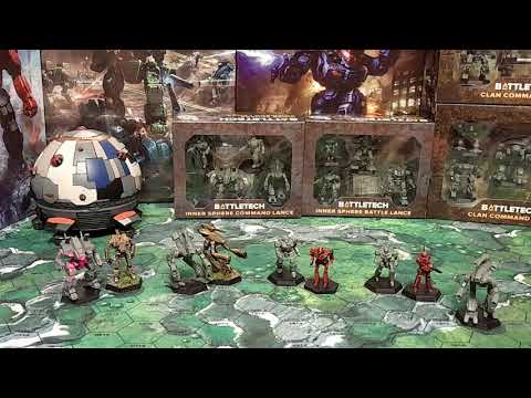 BattleTech Inner Sphere Command Lance Review - Clan Invasion Kickstarter Wave 1