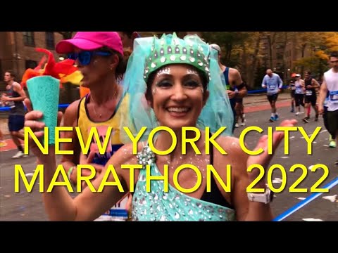 NYC MARATHON: Miss Liberty is running the Marathon - Harlem with Music in the Air - Nov 6, 2022