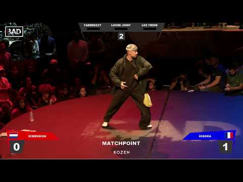 DIMENSION vs HISOKA - Battle BAD 2022 - HIP-HOP Top 16