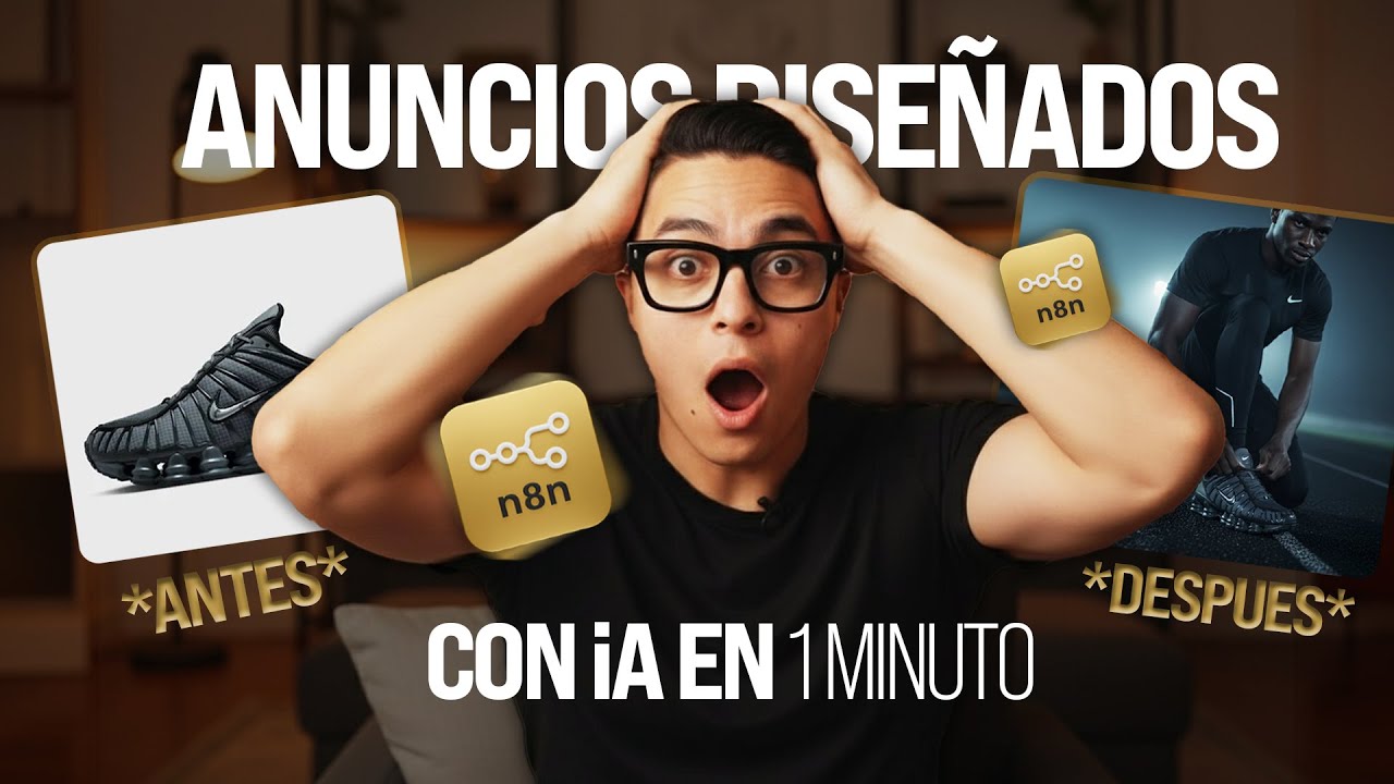 How to Design Ads with Artificial Intelligence - Easy Video Tutorial with N8N