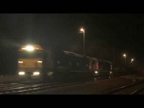 Pacific National Grain Train on the Broad Gauge - PoathTV Australian Trains & Railways 2017