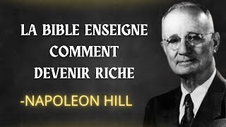 Le SECRET BIBLIQUE de la RICHESSE que PEU de GENS APPLIQUENT | Napoleon Hill