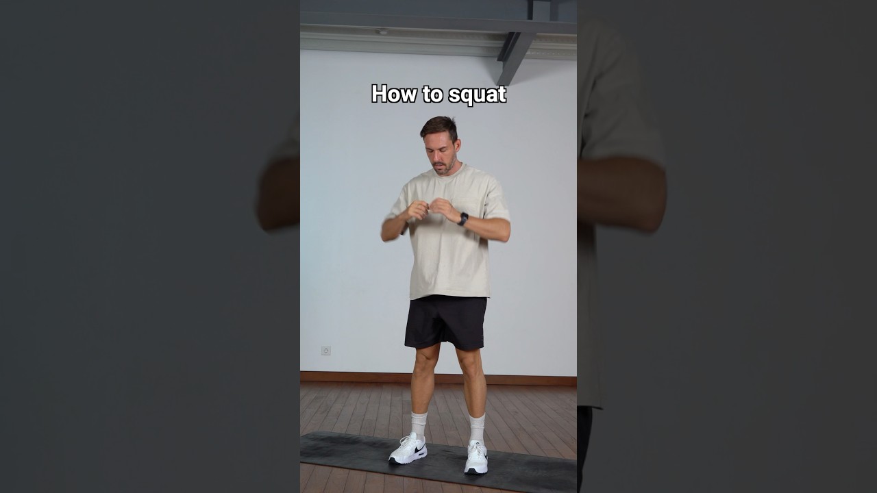 How to squat ✅