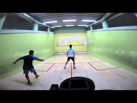 Squash Exhibition Aqeel Rehman and Chris Simpson 1