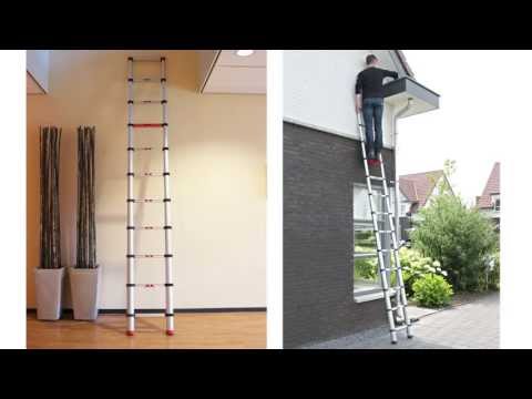 Ladders stair altrex telescopic ladder 11 steps 