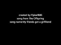 The Offspring My friends got a girlfriend lyrics 