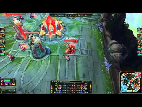 LoL: Meteos Graves vs Elise Jungle S6 Preseason Jan 2016